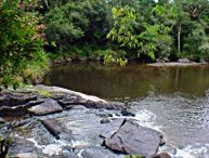 Cachoeira no Caputera em Cotia