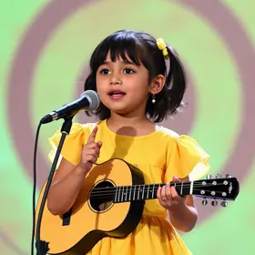 cantora mirim de Cotia