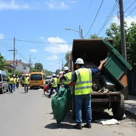 greve de coleta de lixo