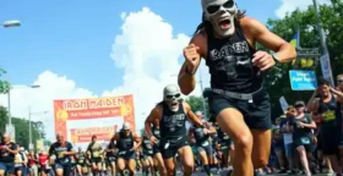 corrida de rua Iron Maiden