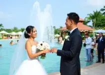 Ismeiow casamento parque aquático