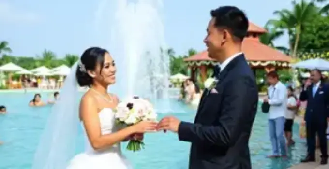 Ismeiow casamento parque aquático